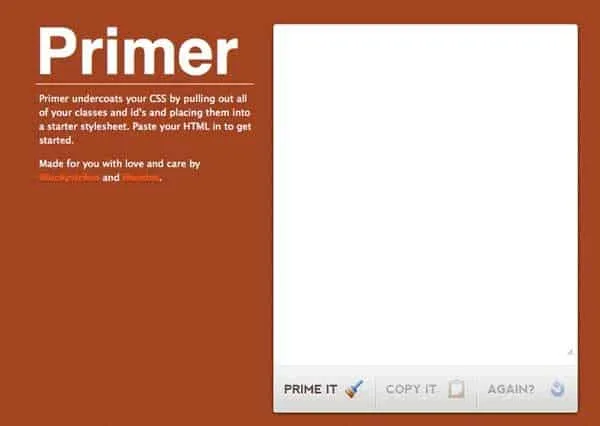 Primer CSS Primer CSS