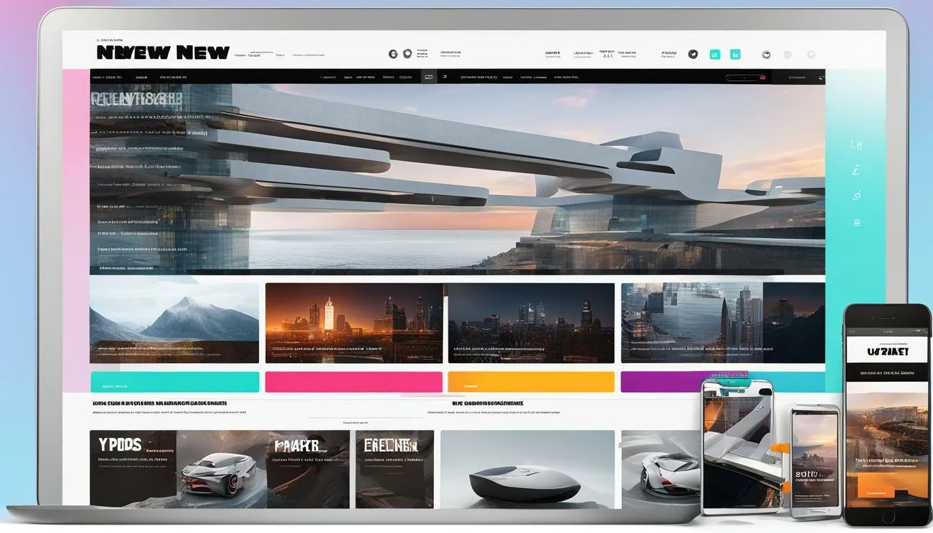 cutting-edge news website design cutting-edge news website design