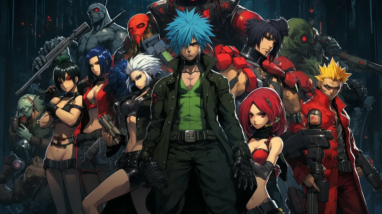 Additional E Anime Characters