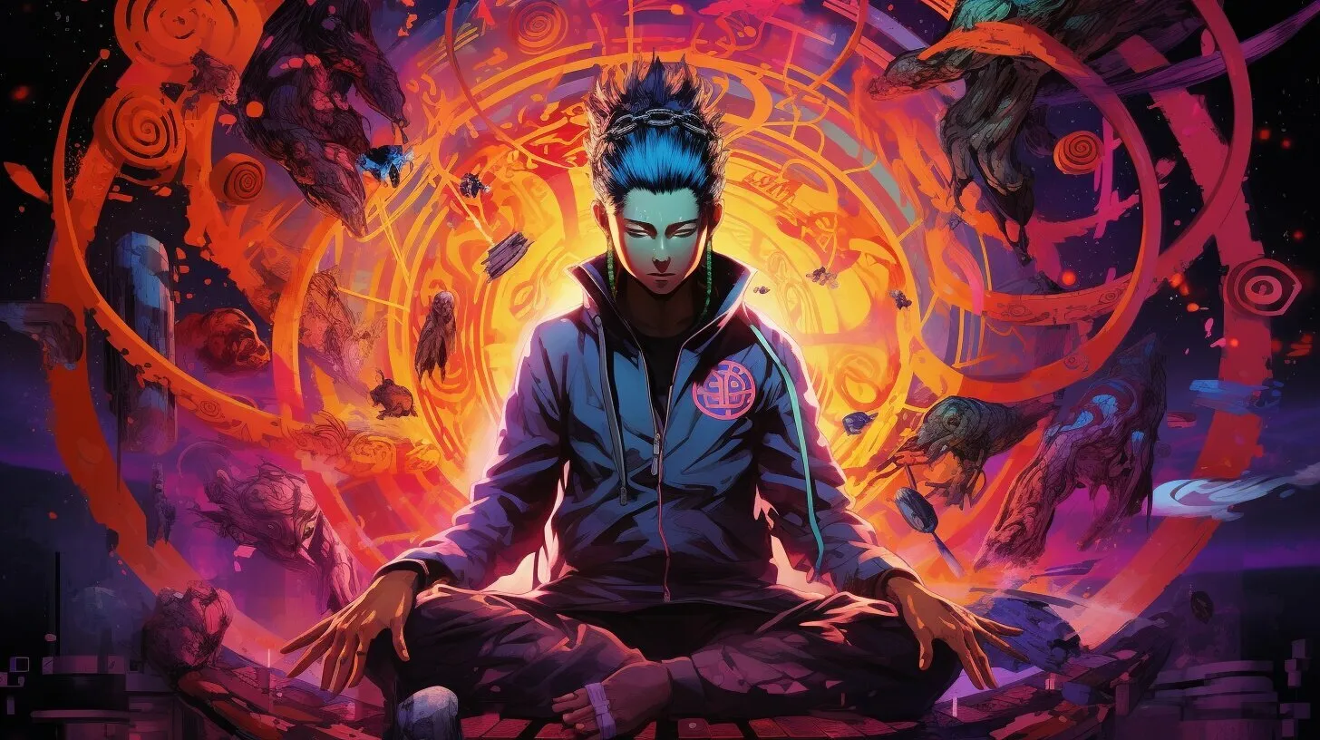 naruto hands behind head