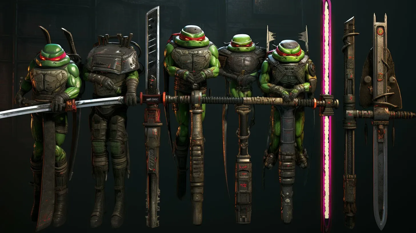 ninja turtle weapons ninja turtle weapons