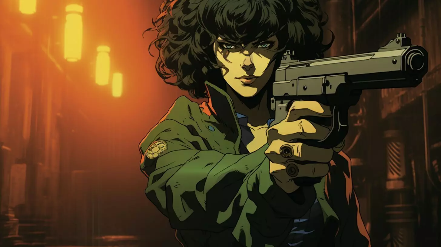 what gun does spike spiegel use