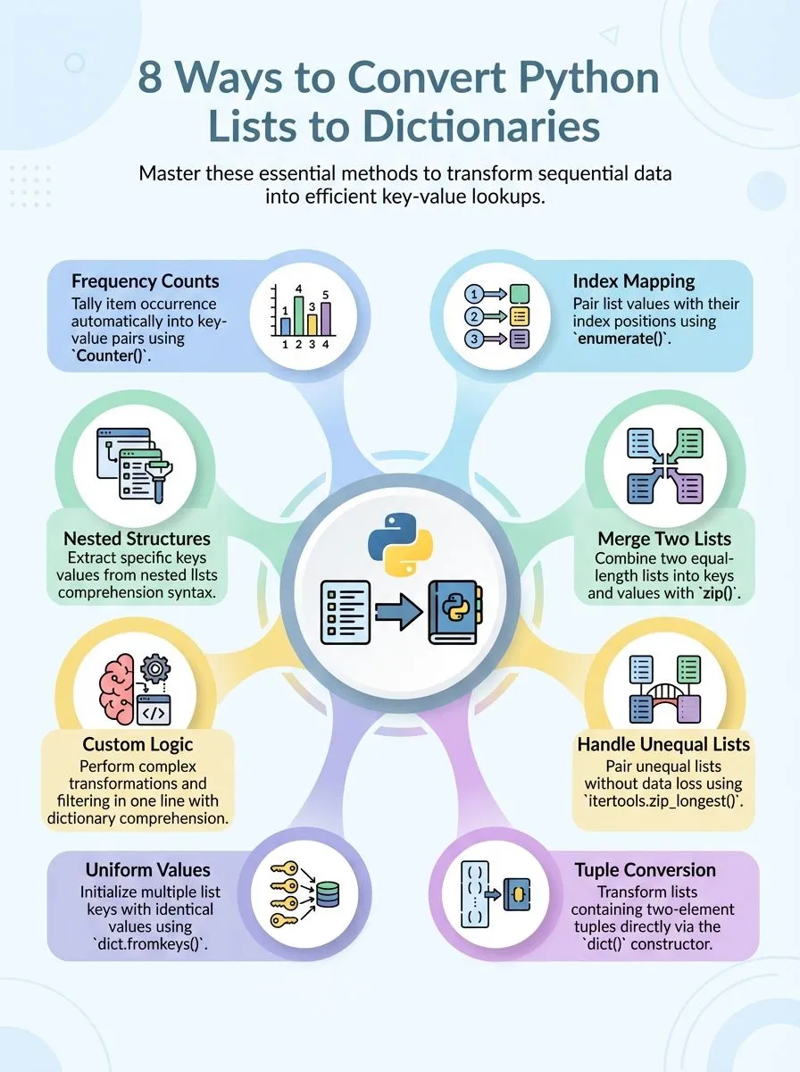 Effortlessly Convert List to Dictionary in Python: Simple Guide