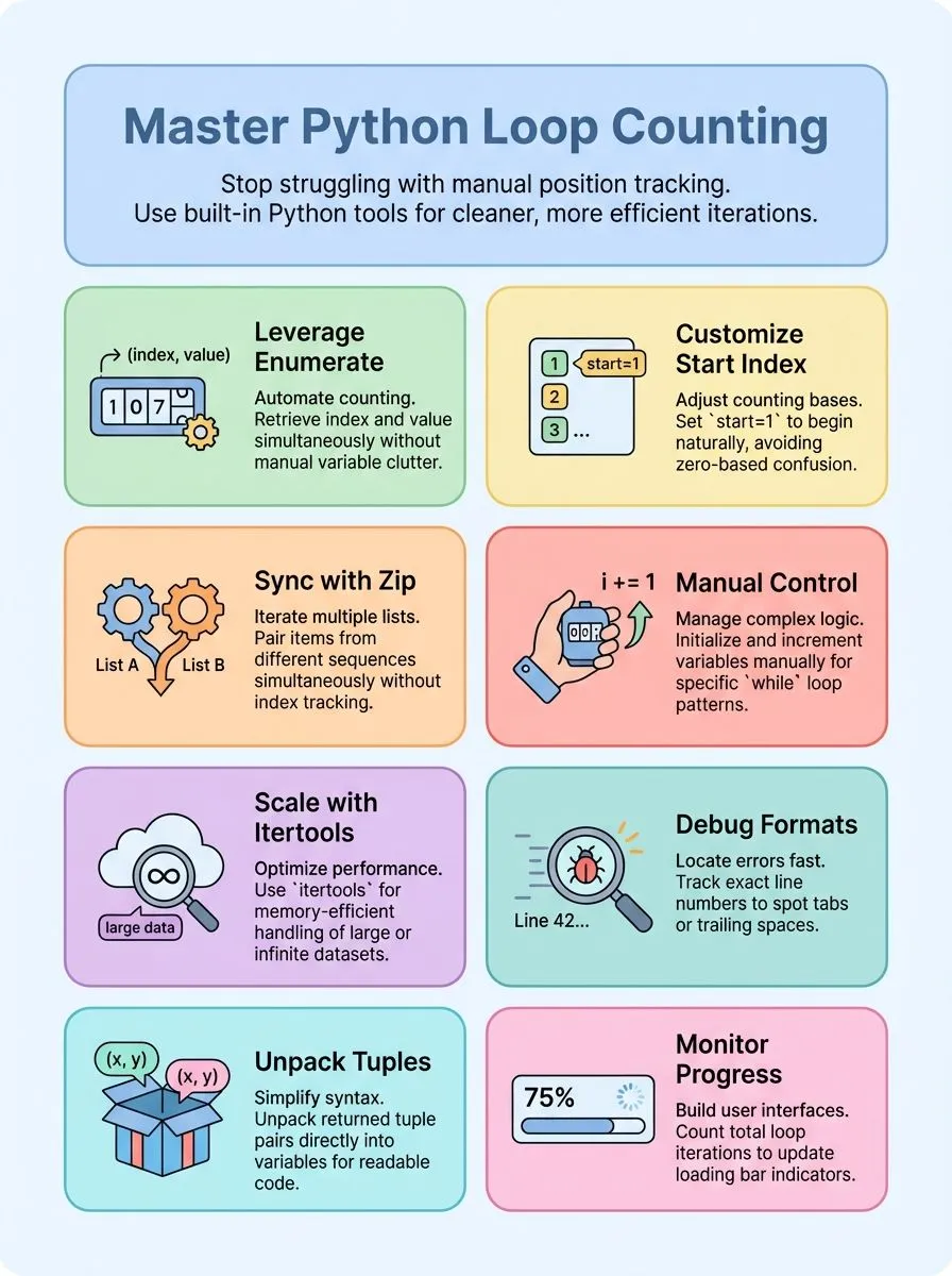 Mastering Python For Loop Counter: Simplifying Loop Counting in Python