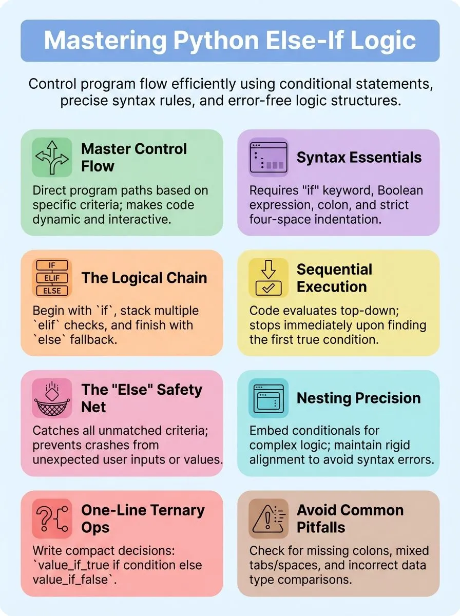 Python Else If: Mastering the Else Statement in Python Programming